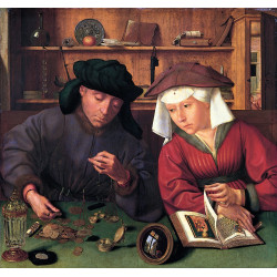 The moneylender and his wife