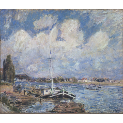 Boats on the seine 1877