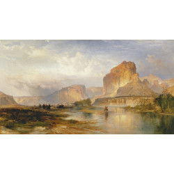 Cliffs of green river