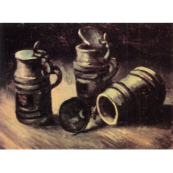 Beer tankards 1885 Beer tankards 1885