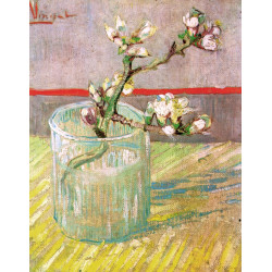 Blossoming almond branch in a glass 1888 2 Blossoming almond branch in a glass 1888 2