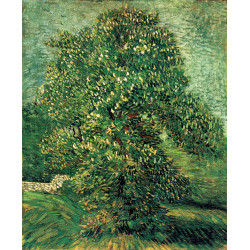 Chestnut tree in blossom 1887
