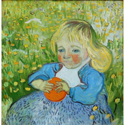 Child with an orange 1890