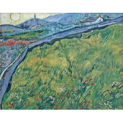 Field of spring wheat at sunrise 1889