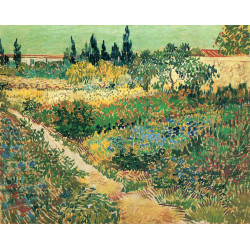 Garden with flowers 1888 1