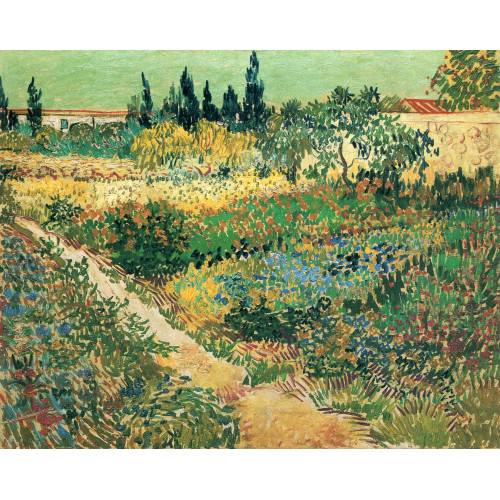 Garden with flowers 1888 1