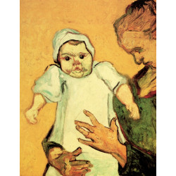 Mother roulin with her baby 1888