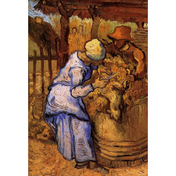 Sheep shearers the after millet 1889 Sheep shearers the after millet 1889