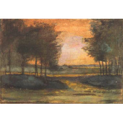 The landscape in drenthe 1883