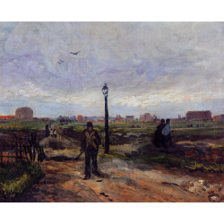 The outskirts of paris 1886 The outskirts of paris 1886