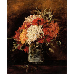 Vase with carnations 1886