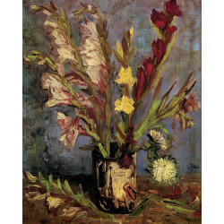 Vase with gladioli 1886