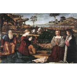 Holy family with two donors 1505