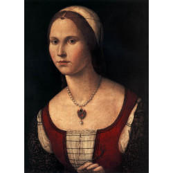 Portrait of a young woman
