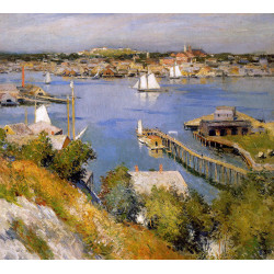 Gloucester harbour sun