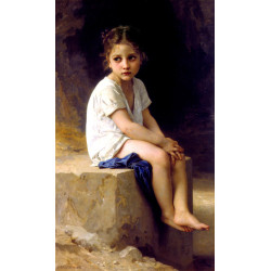 At the foot of the cliff 1886