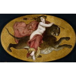Bacchante on a panther 1855