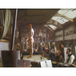 Bouguereau s atelier at academie julian paris jefferson david chalfant