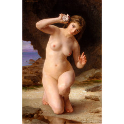 Bouguereau william femme au coquillage 1885