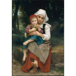 Breton brother and sister