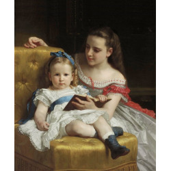 Portrait of eva and frances johnston