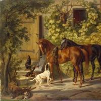 Horse painting